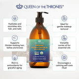 Queen of the Thrones Castor Oil 250ml - Nature's Source Inc