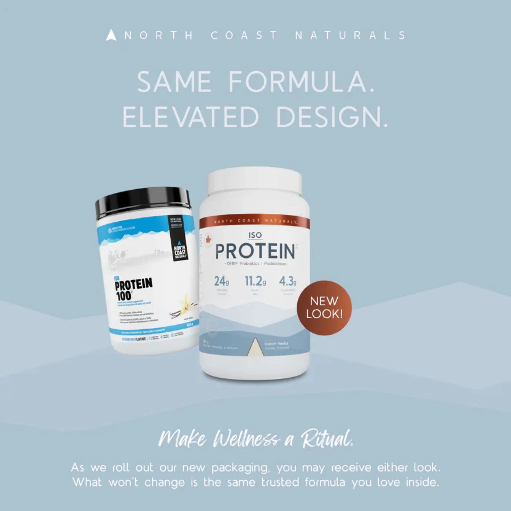 North Coast Naturals Unflavored ISO Protein 100 - 680g - Nature's Source Inc