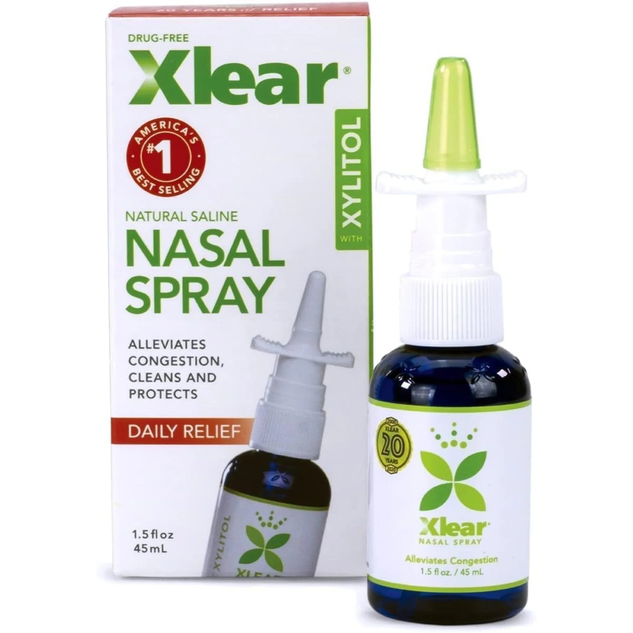Xlear Natural Nasal Spray (With Xylitol) - 45 ml - Nature's Source Inc