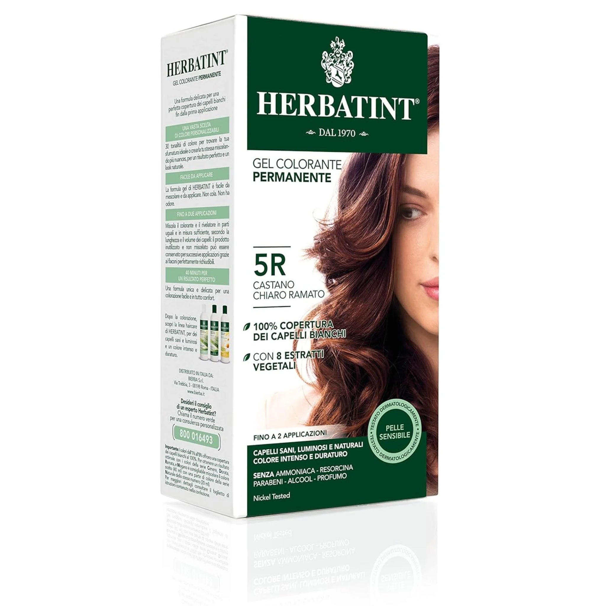 Herbatint R 5 Light Copper Chestnut H 135ml - Nature's Source Inc