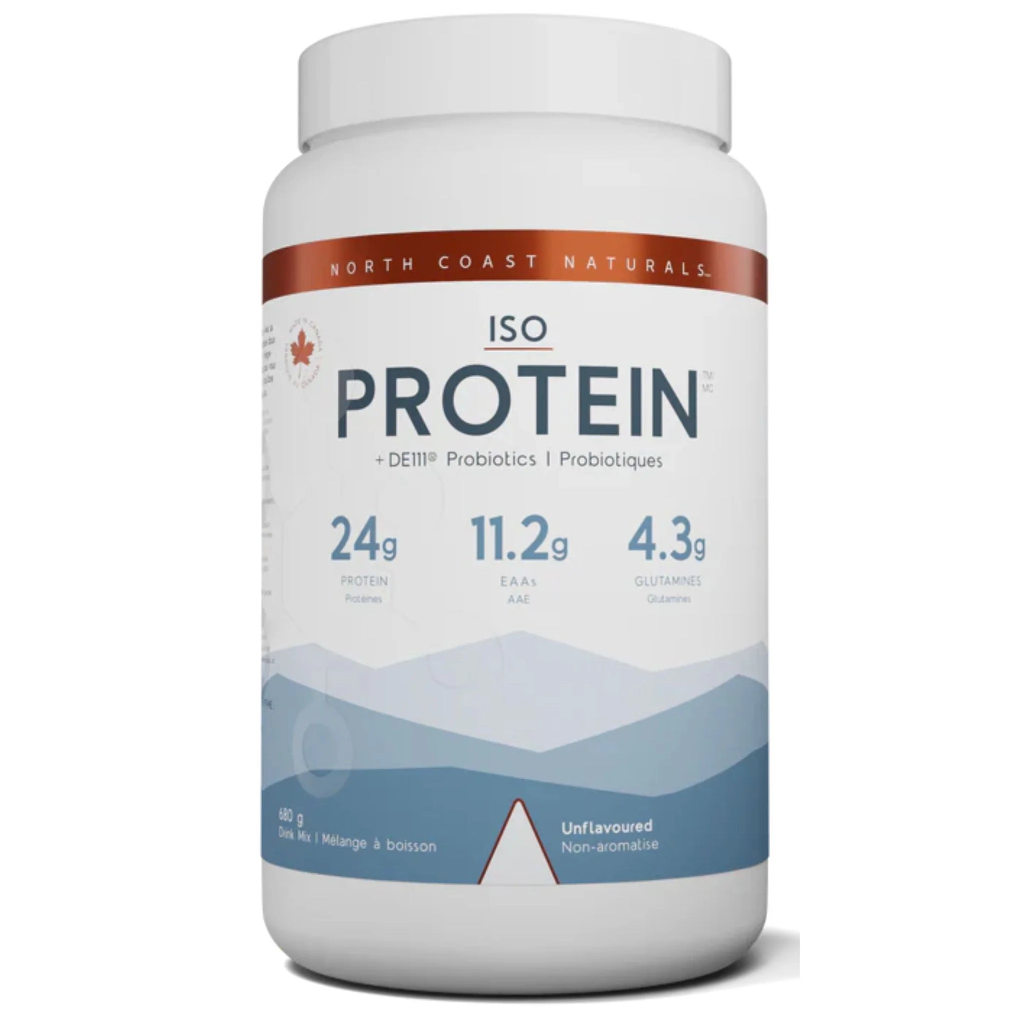 North Coast Naturals Unflavored ISO Protein 100 - 680g - Nature's Source Inc