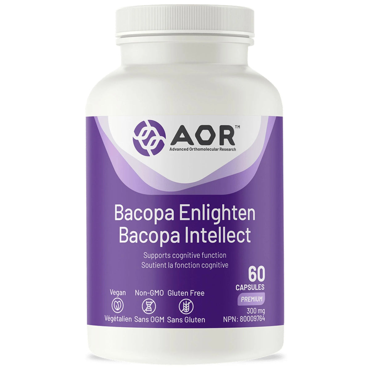 AOR Bacopa Enlighten 60 Veg-Caps