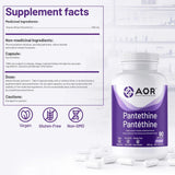 AOR Pantethine 90 Veg-Caps