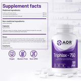 AOR Triphlax 750mg 100 Vegan Capsules