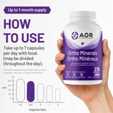 AOR Ortho Minerals 210 Capsules