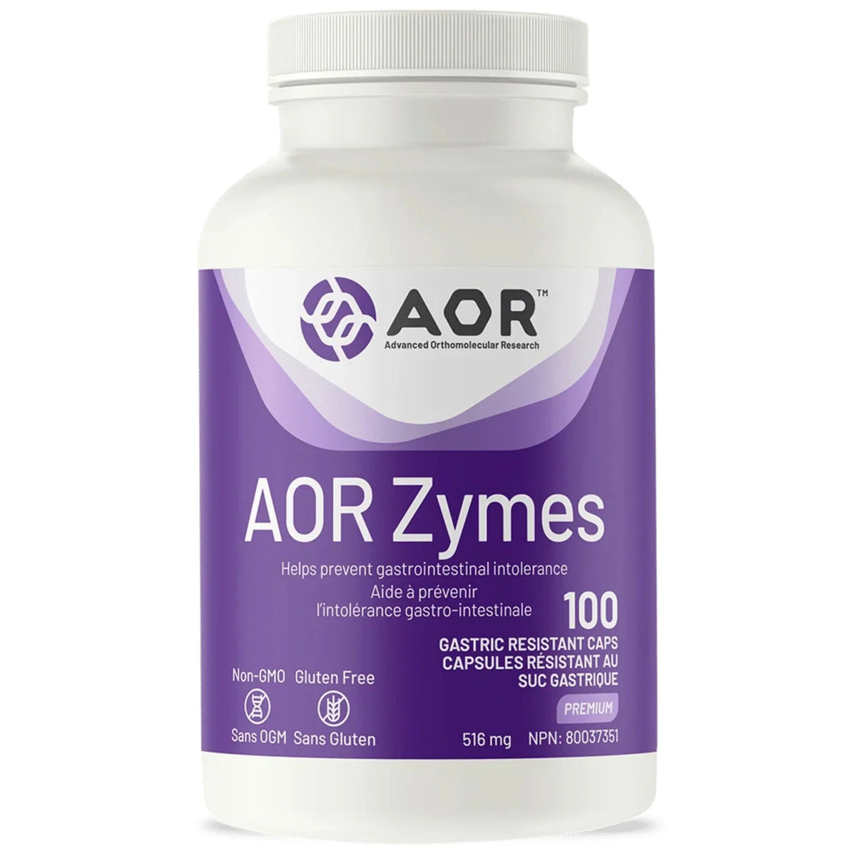 AOR Zymes 100 Gastric Resistance Capsules