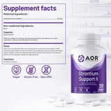 AOR Strontium Support II 120 Veg-Caps