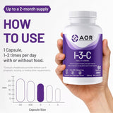 AOR I-3-C 200mg 60 Vegan Capsules