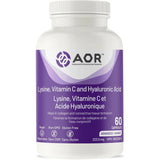 AOR Lysine Vitamin C And Hyaluronic Acid 60 Veg-Caps