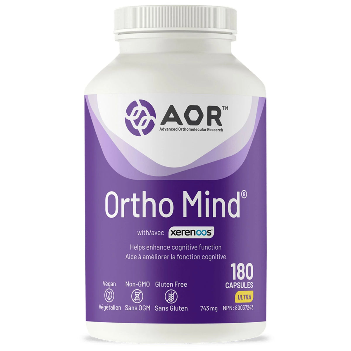AOR Ortho Mind 180 Veg-Caps