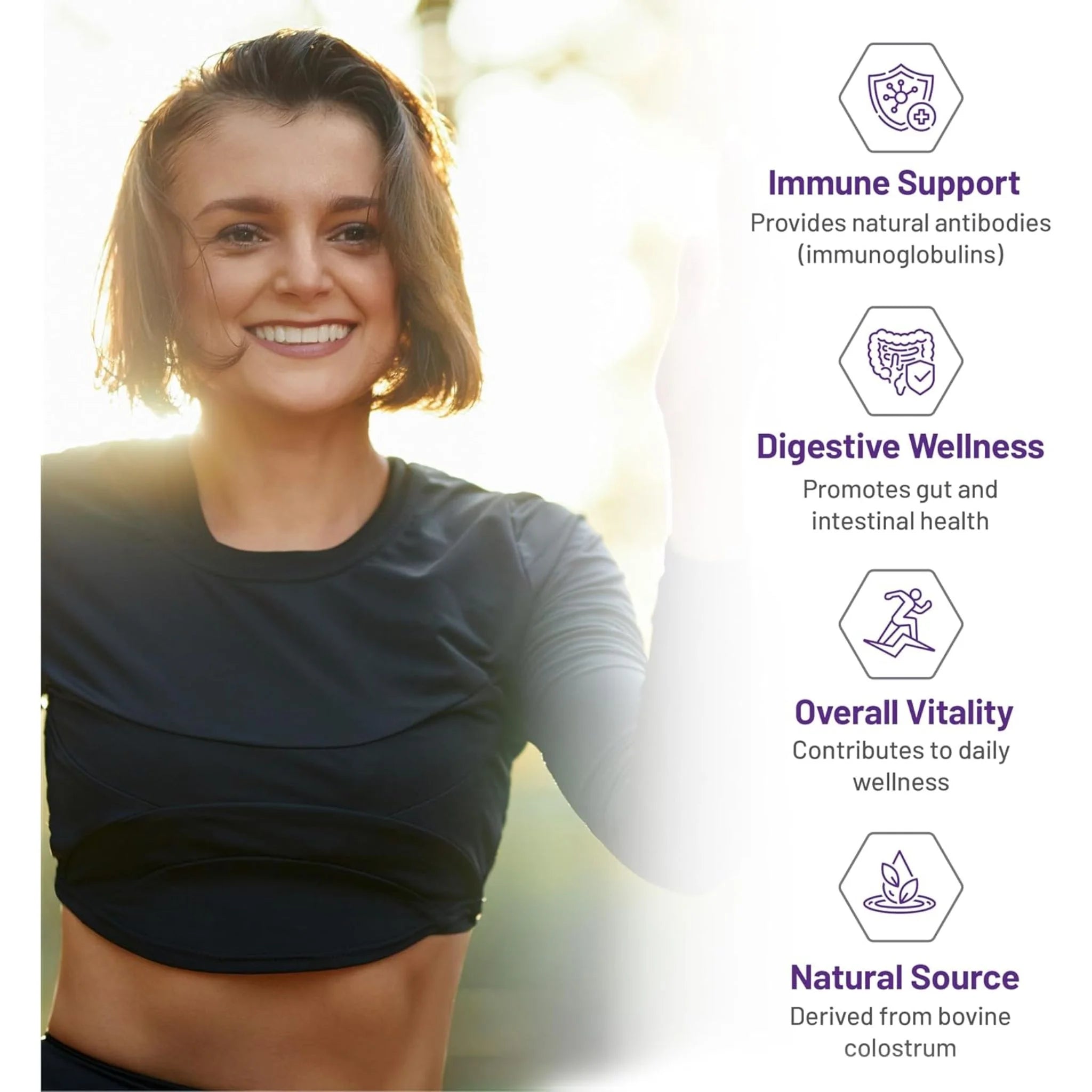 AOR All Life Colostrum, 120 Vegan Capsules