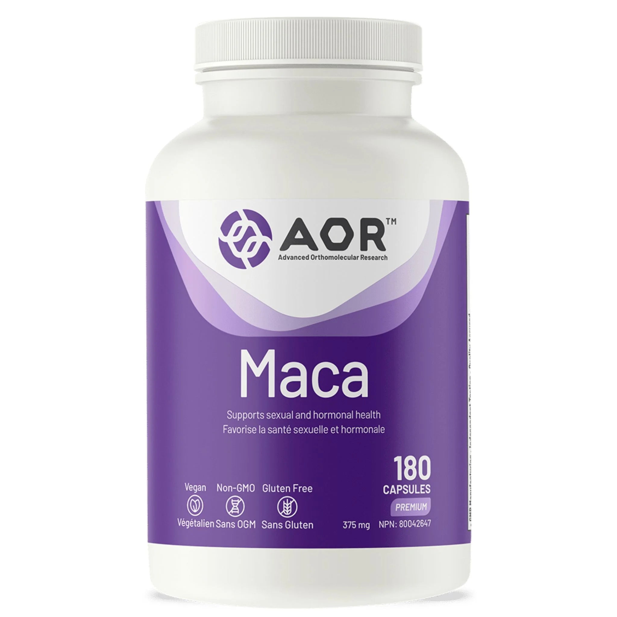 AOR Maca 180 Veg - Caps - Nature's Source Inc