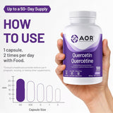 AOR Quercetin 100 Vegan Capsules