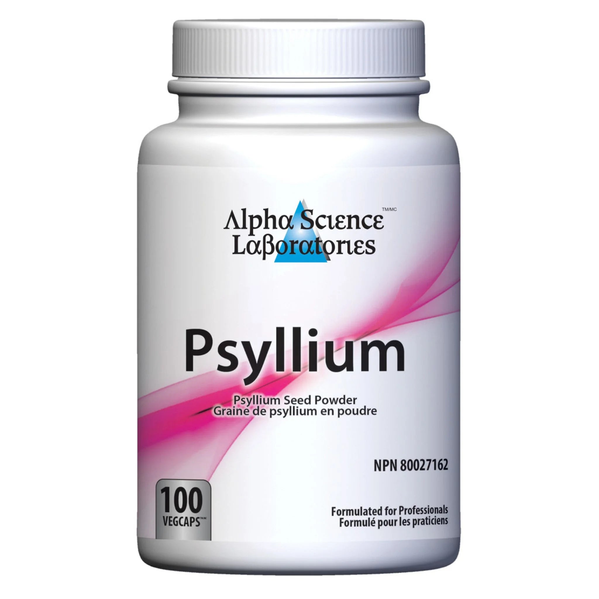 Alpha Science Psyllium Seed 100 Capsules - Nature's Source Inc