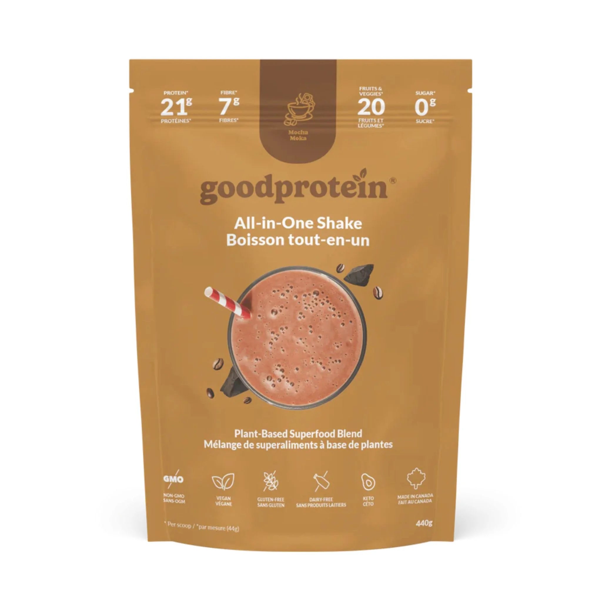 Good Protein Mocha 440g - Nature's Source Inc
