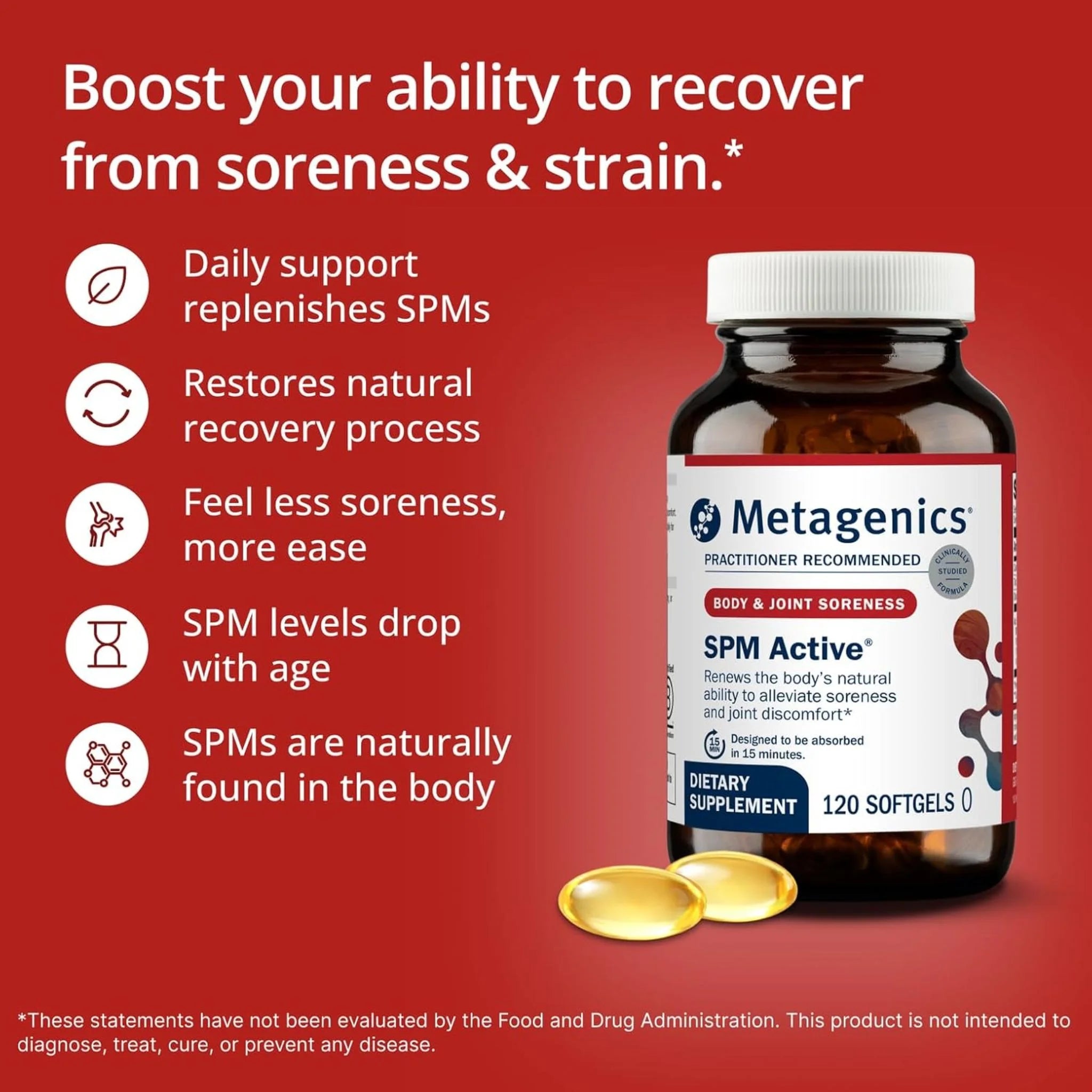 Metagenics SPM Active 60 Softgels - Nature's Source Inc