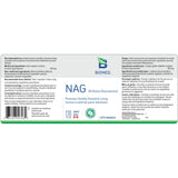 Biomed Nag N-Acetyl-Glucosamine 120 Capsules