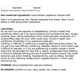 Alpha Science Psyllium Seed 100 Capsules - Nature's Source Inc