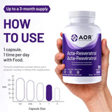 AOR Acta Resveratrol 90 Veg-Caps - Nature's Source Inc