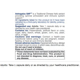 NFH Astragalus SAP 90 capsules - Nature's Source Inc
