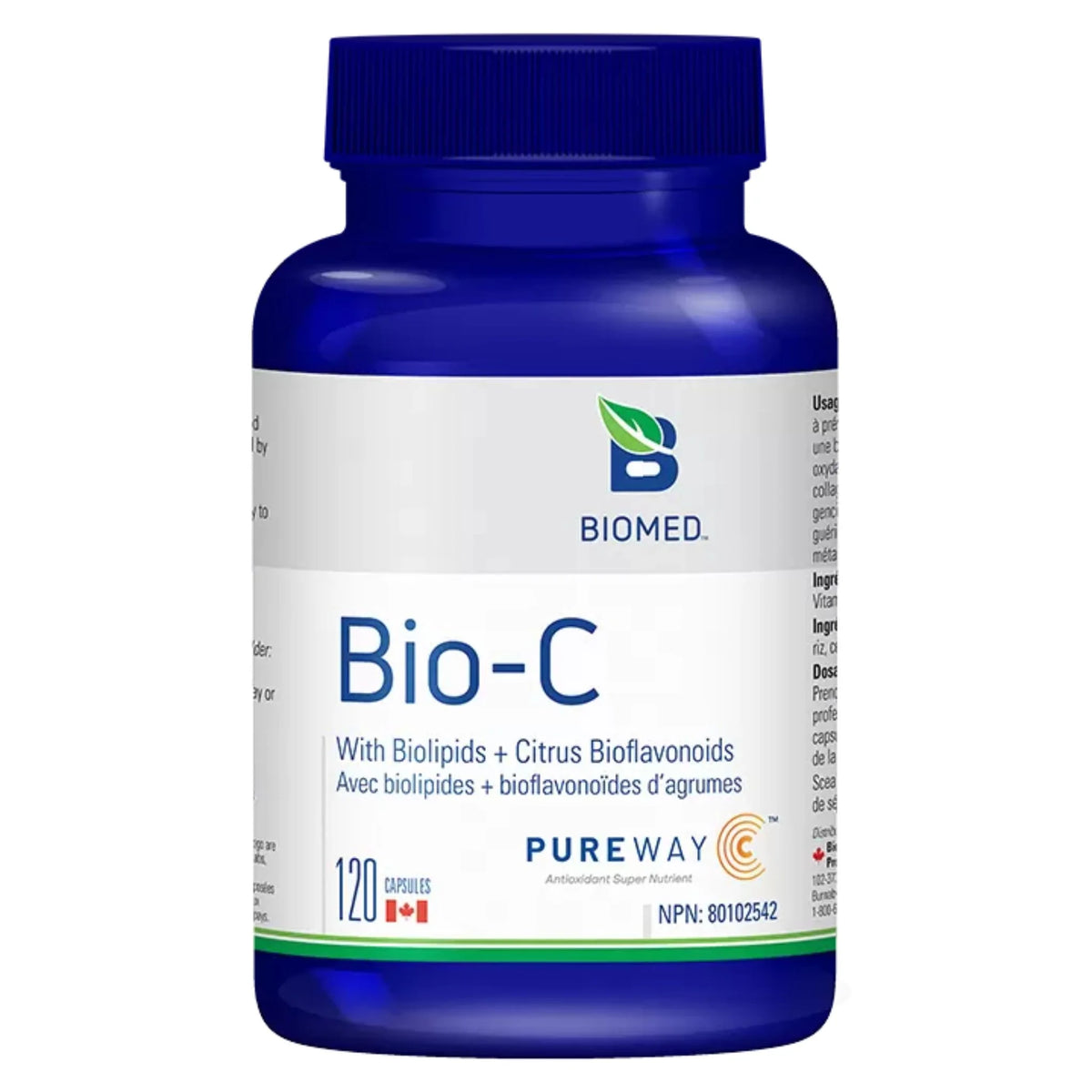 Biomed Bio-C 120 Capsules - Nature's Source Inc