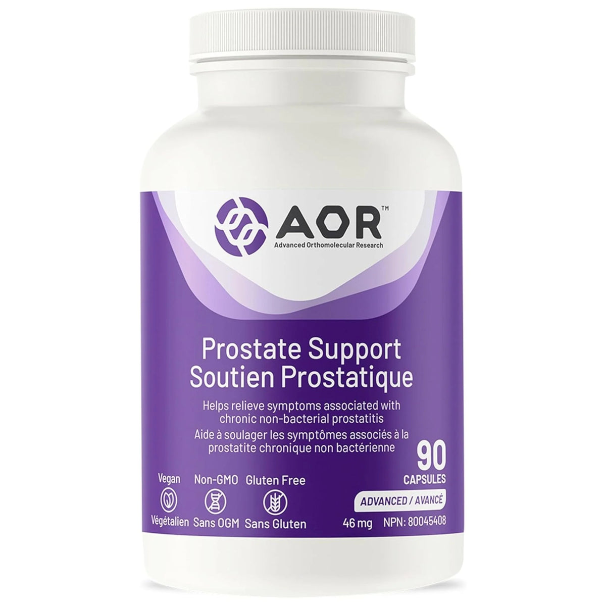 AOR Prostate Support 90 Veg-Caps - Nature's Source Inc