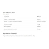 Cyto - Matrix ACES + Zinc 60 Vegetable Capsules - Nature's Source Inc