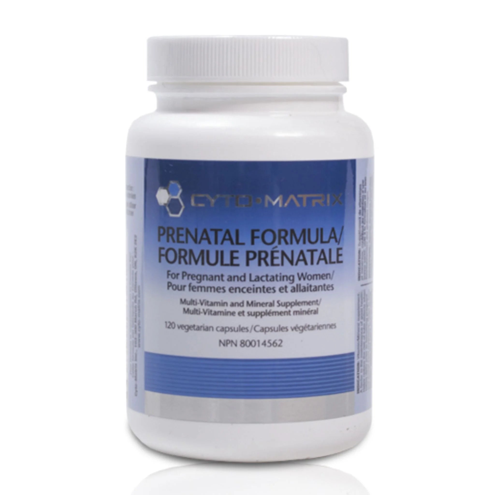 Cyto - Matrix Prenatal Formula 120 Vegetable Capsules - Nature's Source Inc