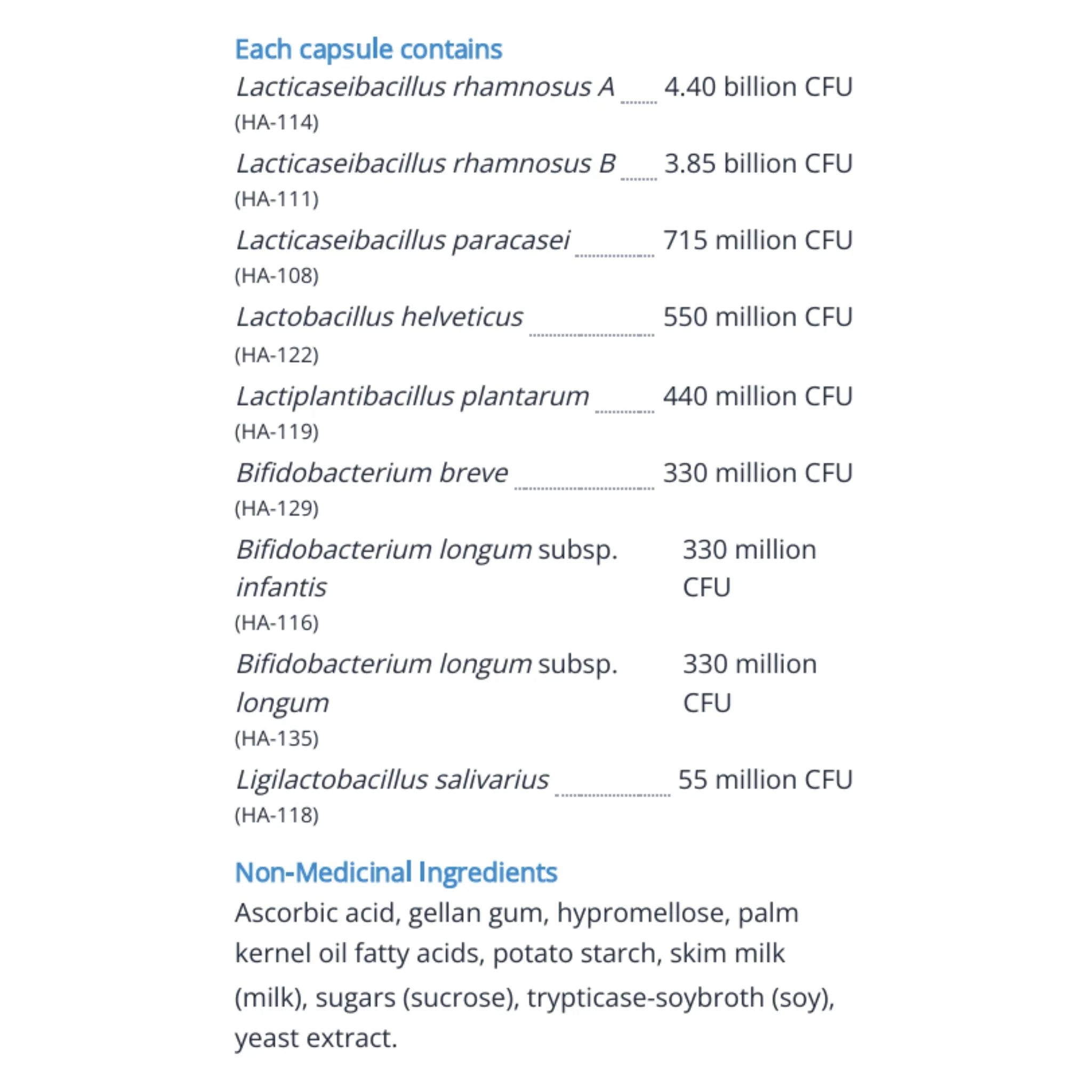 Cyto - Matrix Multi·Strain 11 120 Vegetable Capsules - Nature's Source Inc