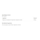 Cyto Matrix Magnesium Bis Glycinate 200mg 90 Vegetable Capsules - Nature's Source Inc