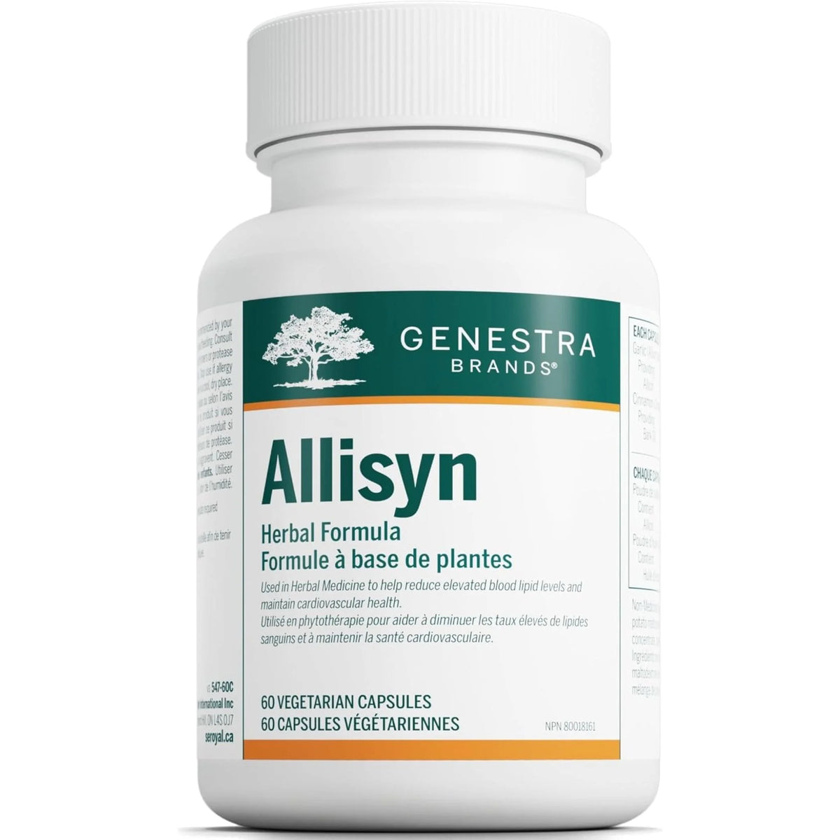 Genestra Brands Allisyn 60 Vegetarian Capsules