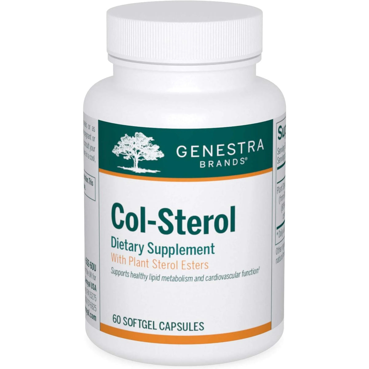 Genestra Brands Col - Sterol 60 Veg Capsules - Nature's Source Inc