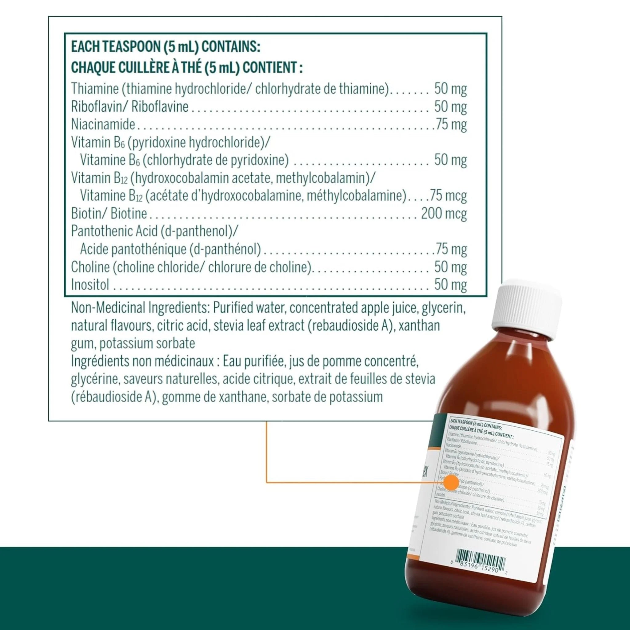 Genestra Brands Liquid B Complex - 450 mL