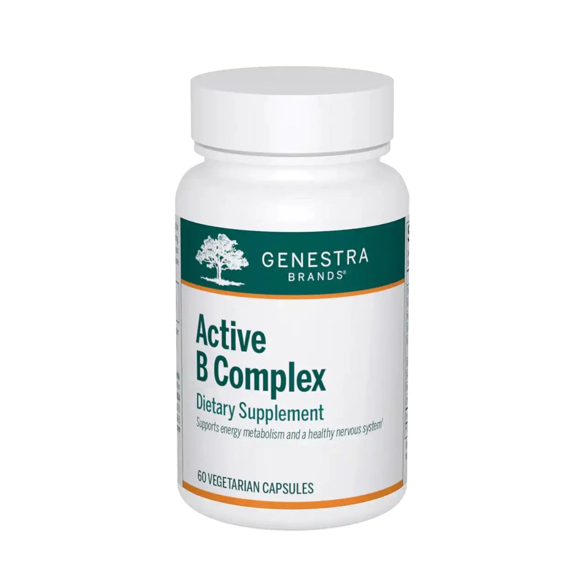 Genestra Brands Active B Complex Vitamin Supplement - 60 Veg Capsules