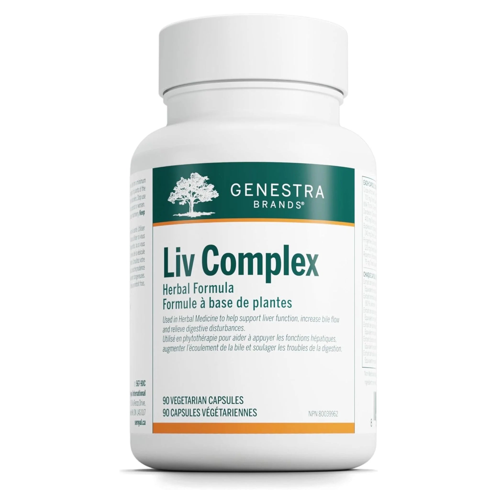 Genestra Brands Liv Complex 90 Capsules - Nature's Source Inc