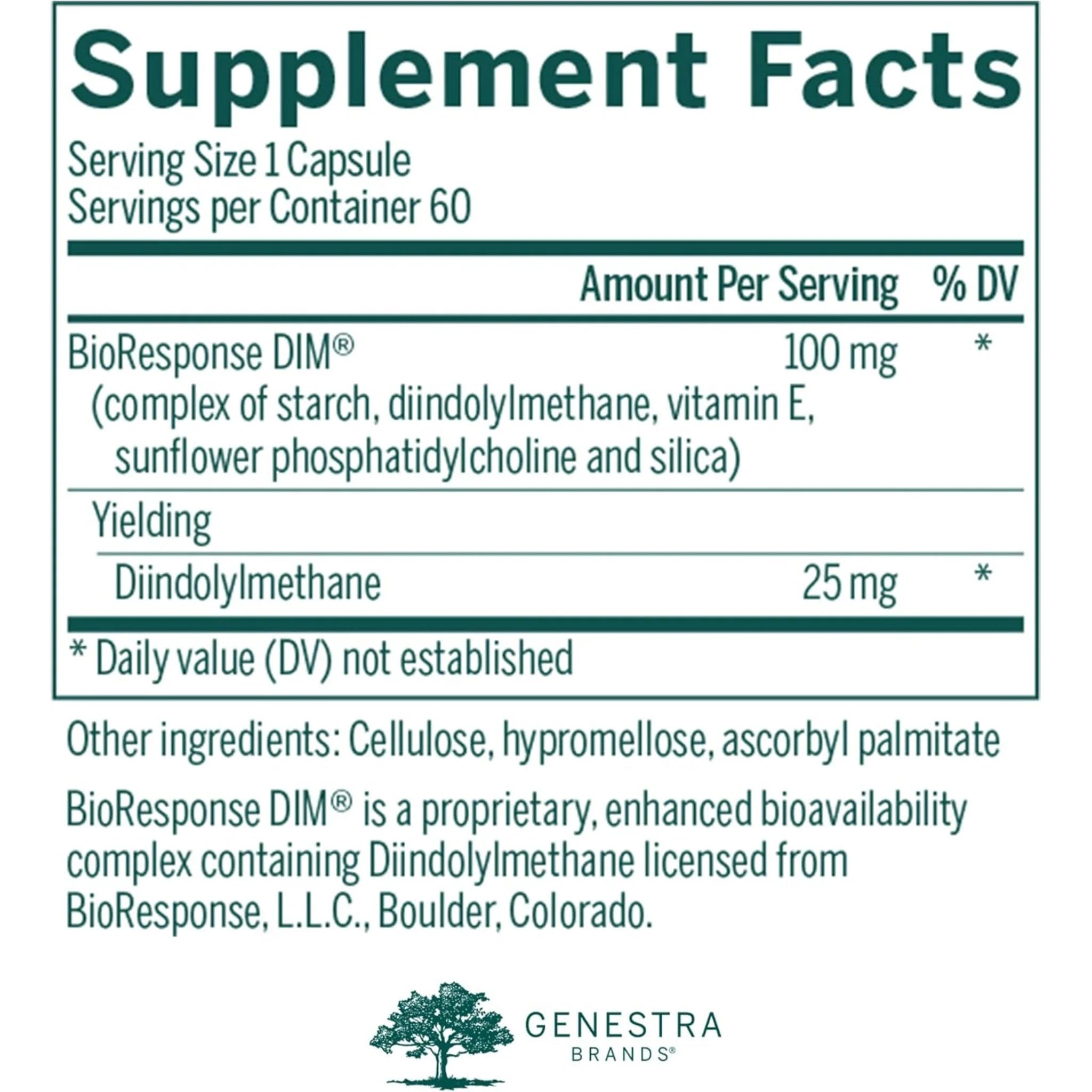 Genestra Brands DIM 60 Veg-Caps
