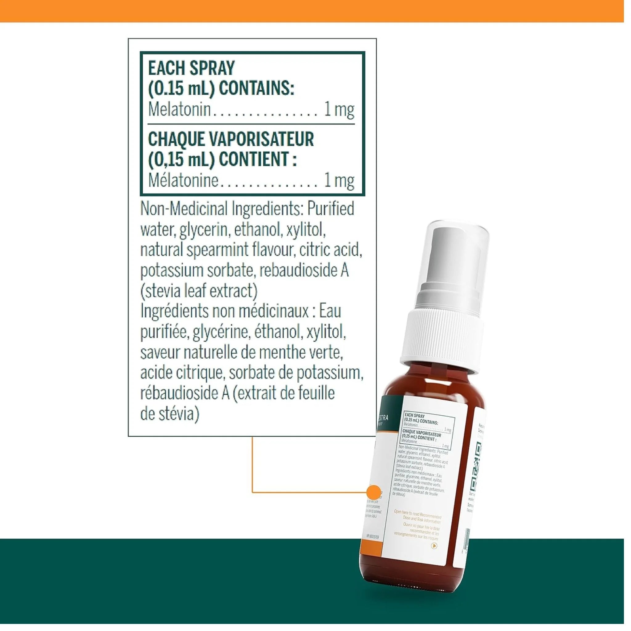 Genestra Brands Melatonin Spray 30ml - Nature's Source Inc