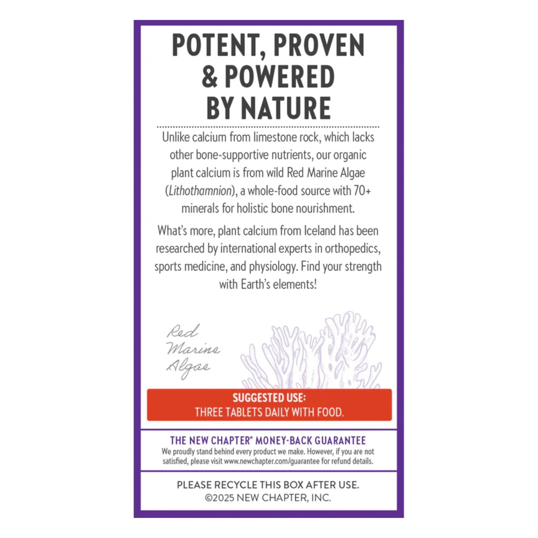 New Chapter Bone Strength Take Care 180 Slim Tablets - Nature's Source Inc