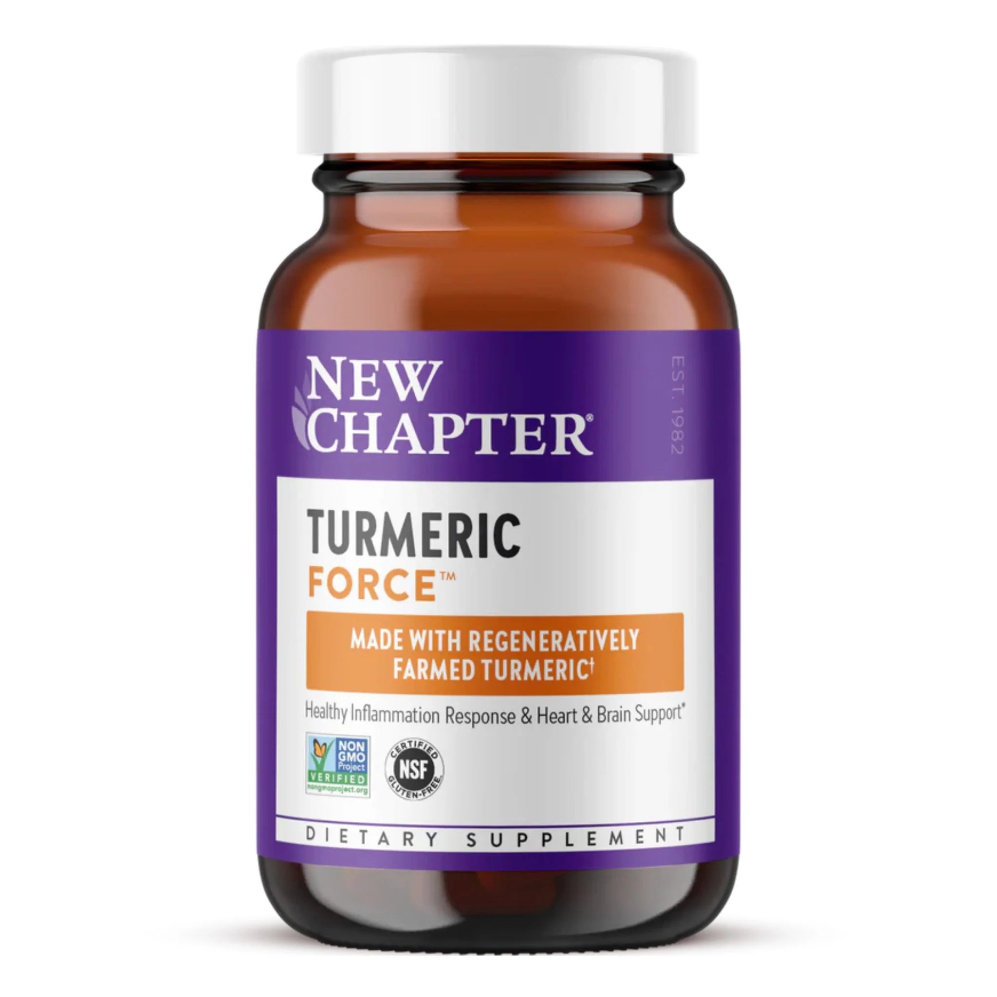 New Chapter Turmeric Force 120 Softgels - Nature's Source Inc