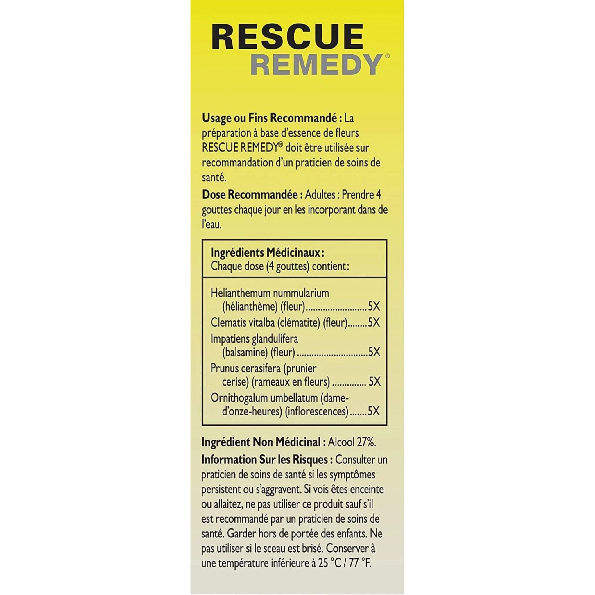 Bach Rescue Remedy Drops 10ml