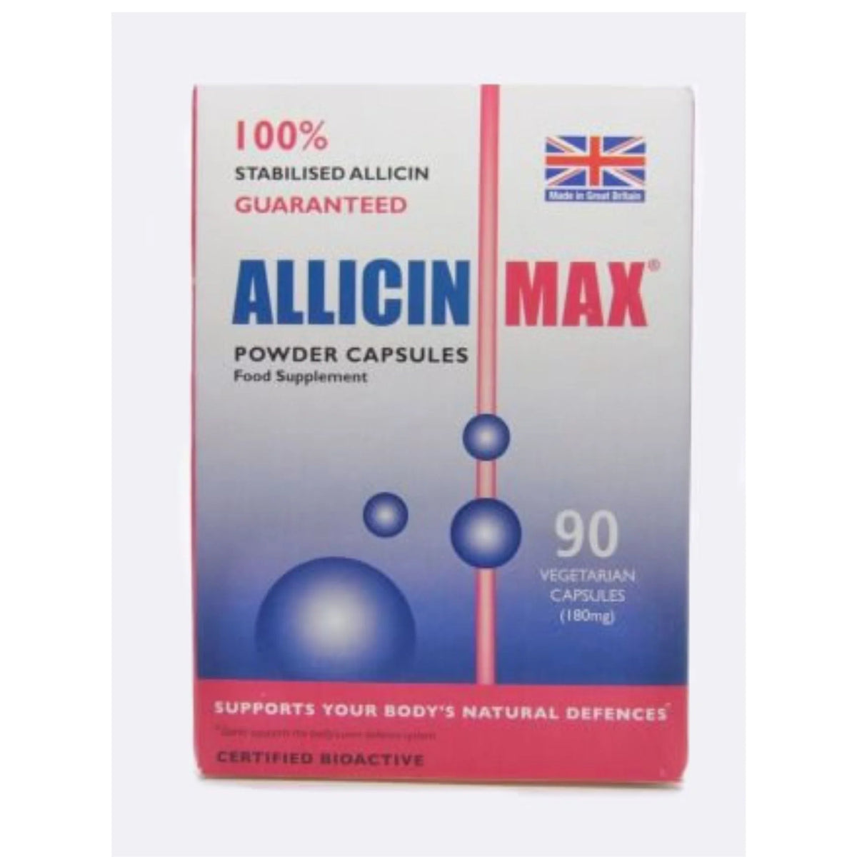 Allimax Stabilized Allicin (180 mg 90 Capsules)