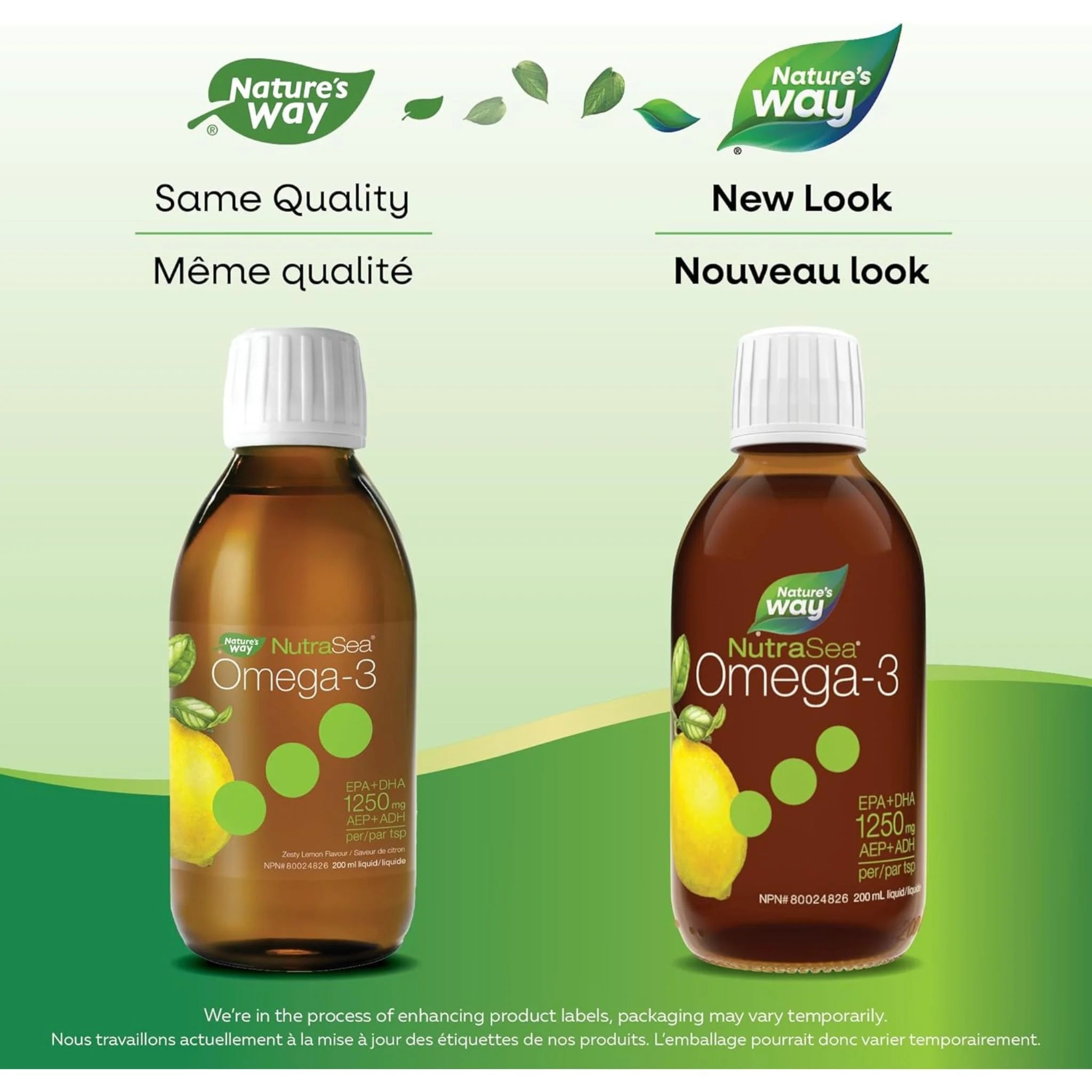 NutraSea HP Omega-3 Zesty Lemon, 200ml