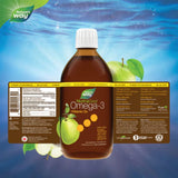 NutraSea +D Omega-3 Crisp Apple, 500ml