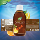 NutraSea High DHA Omega - 3 Juicy Citrus 200ml - Nature's Source Inc