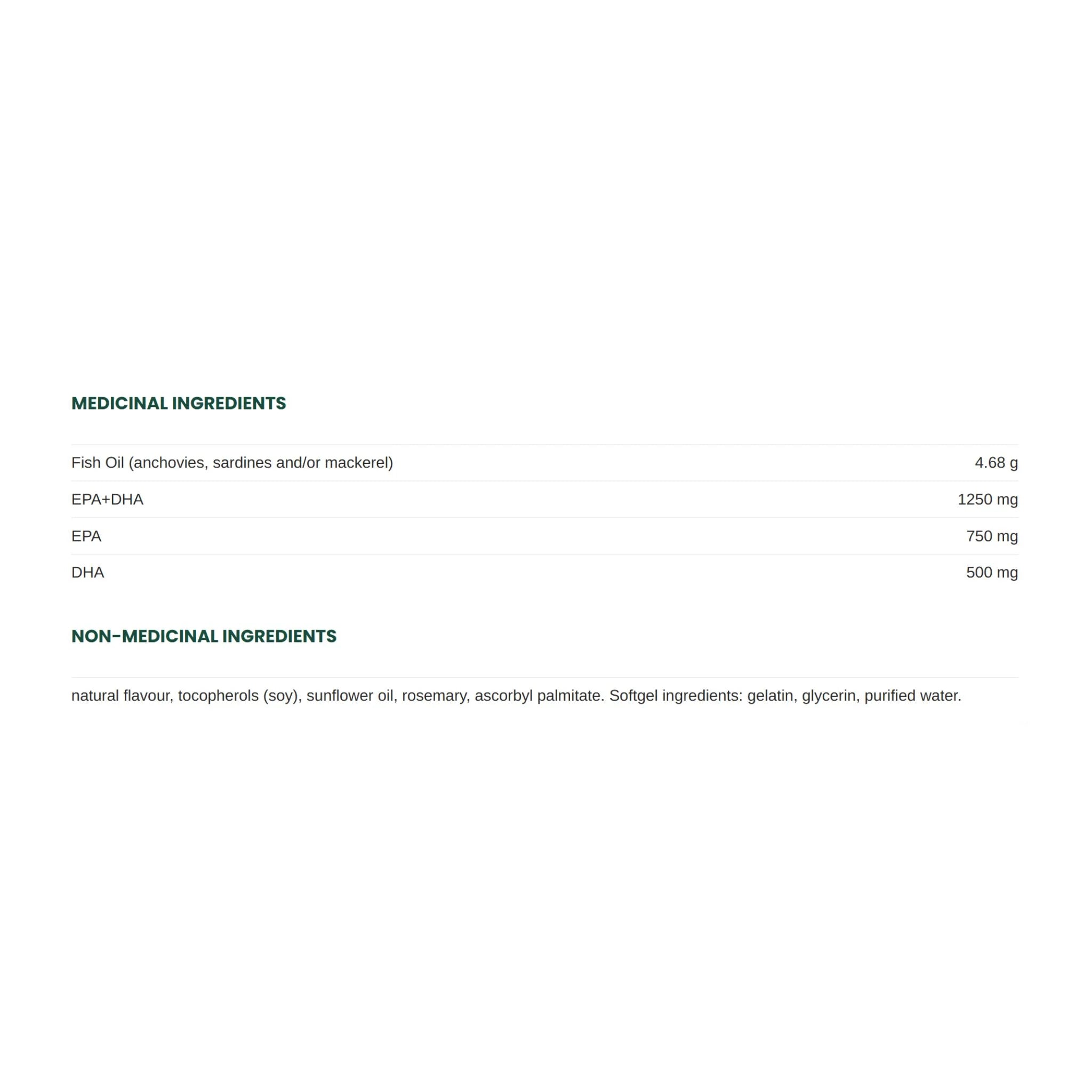 NutraSea Omega - 3, 240 Softgels - Nature's Source Inc