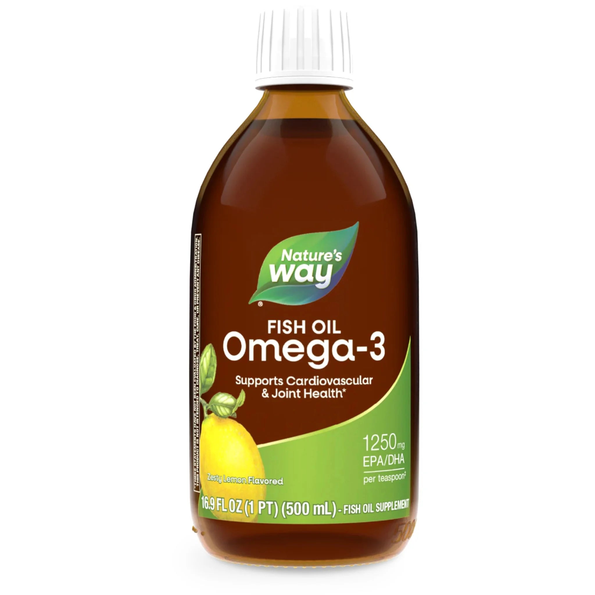 NutraSea HP Omega - 3 Zesty Lemon, 500ml - Nature's Source Inc
