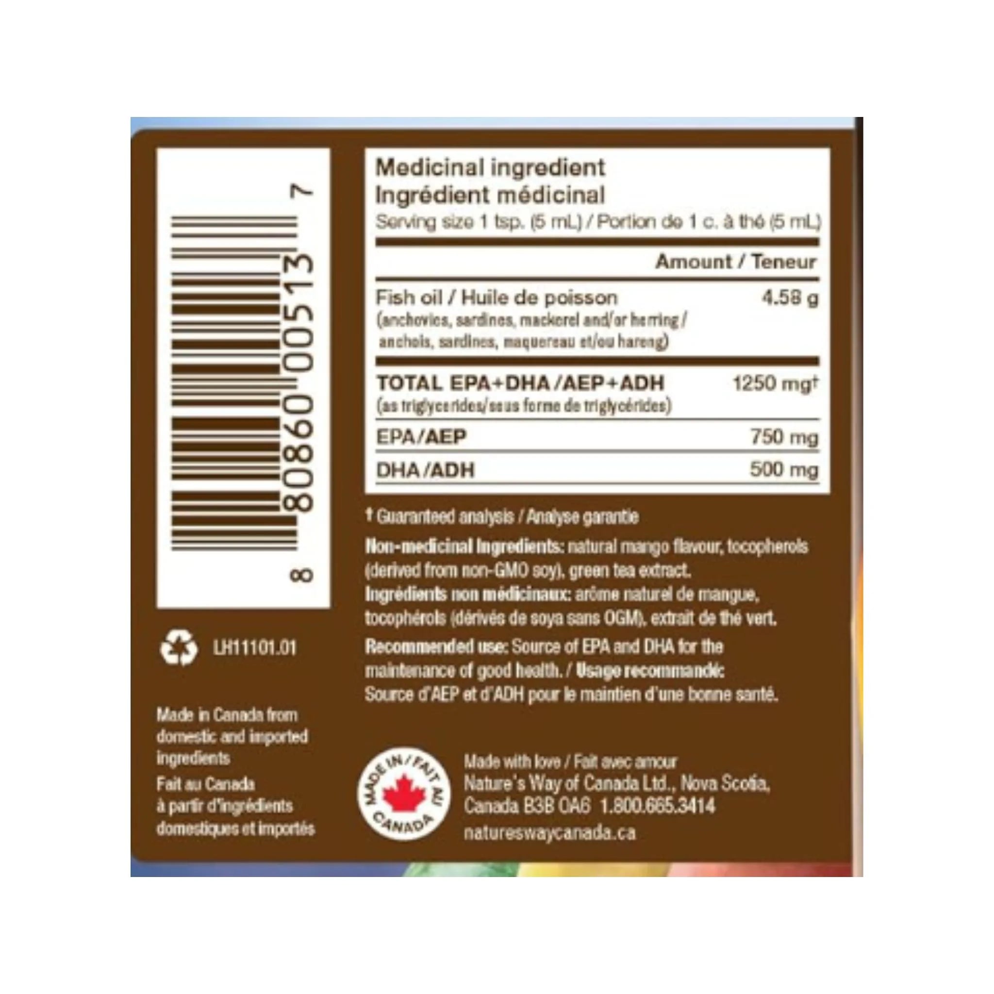 NutraSea Mango 200ml