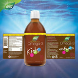 NutraSea Kids Omega - 3, Bubblegum, 500ml - Nature's Source Inc