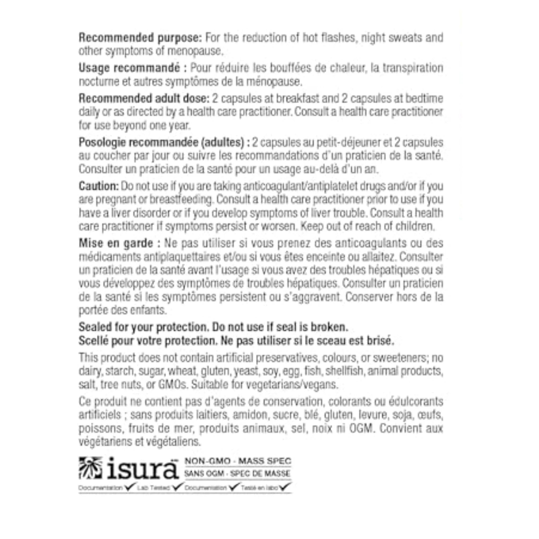 WomenSense MenoSense 180vc
