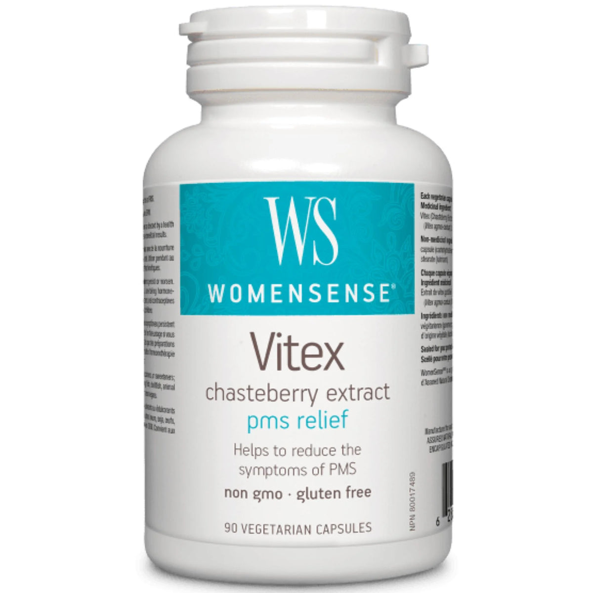 WomenSense Vitex 80mg 90 Vege-Capsules